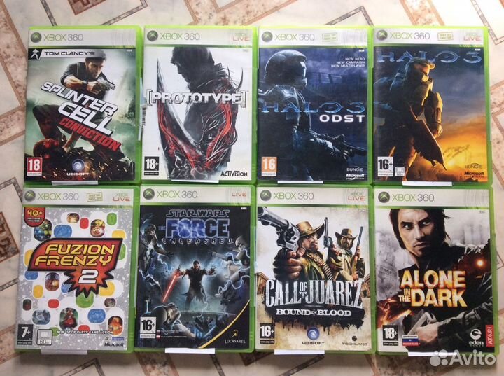 Игры для Xbox 360 лицензия