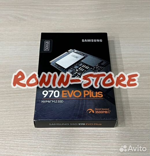 Samsung SSD 500Gb 970 EVO plus NVMe M.2