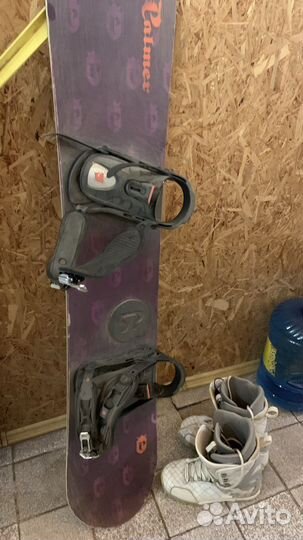 Сноуборд Palmar + ботинки DC