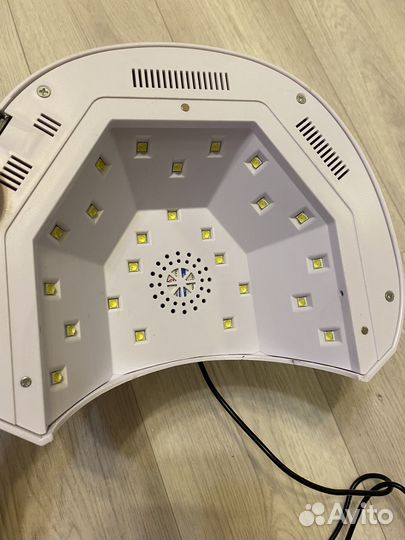 Лампа для маникюра+вентилятор новые