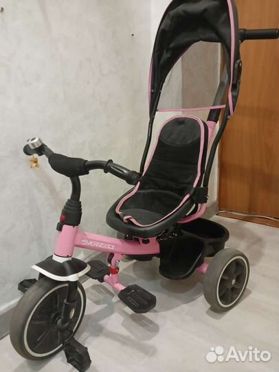 Детский трехколесный велосипед бу