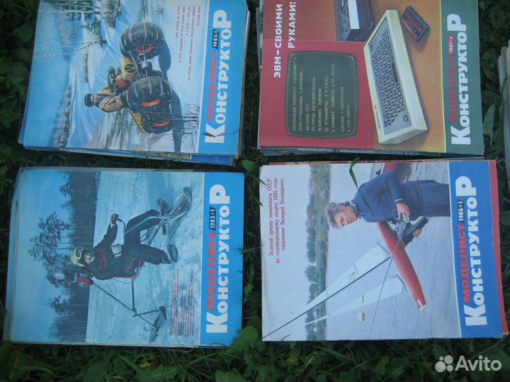 За рулем, Моделист Конструктор, Рыболов 80-х годов