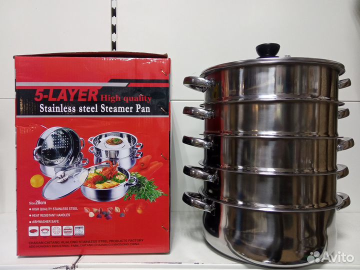 Мантоварка диаметр 28см