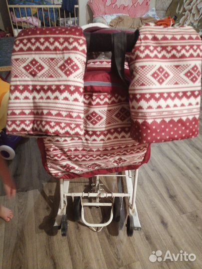 Коляска санки