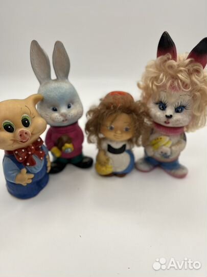 Резинлвве игрущки СССР