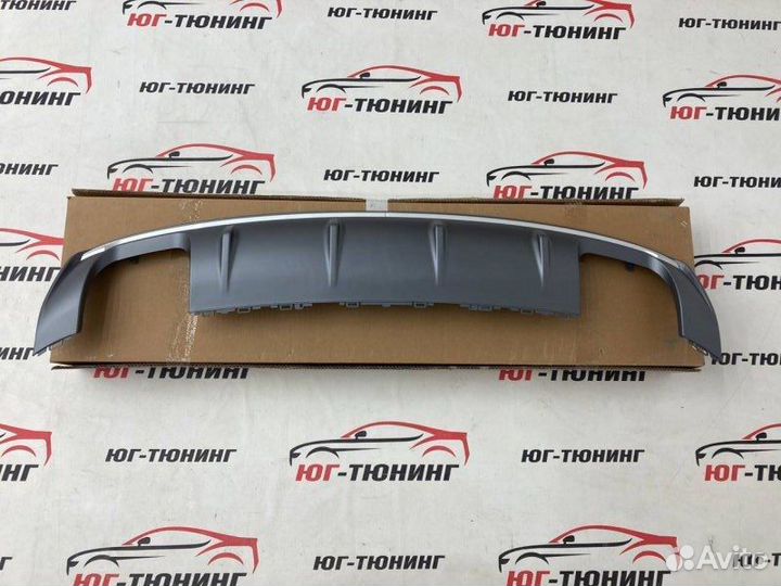 Диффузор на Audi A3 8V 12-16гг. в стиле S3 для