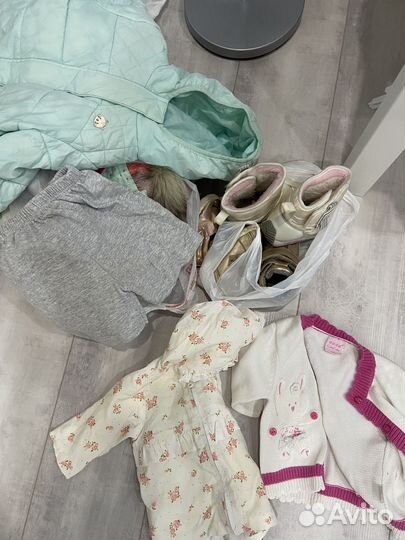 Детские вещи пакетом бесплатно