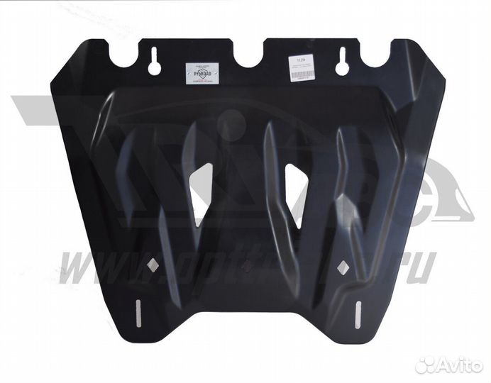 Защита картера Nissan Qashqai 07-16г композит 6мм