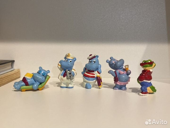 Бегемотики kinder surprise