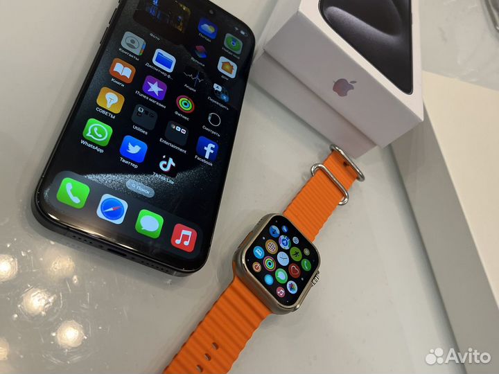 iPhone 15 Pro Max 512/ Apple Watch 8 ultra