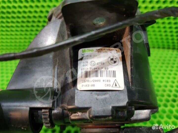 Фара противотуманная левая Bmw X5 E70