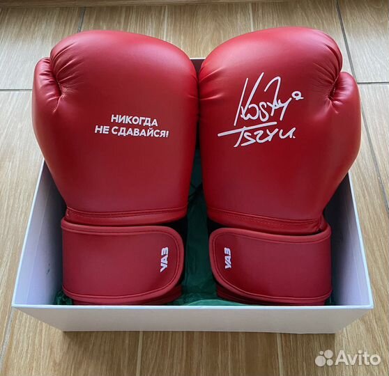 Боксерские перчатки Takeshi (в подарочной упаков)