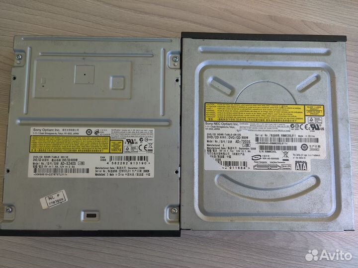 Привод Dvd-rw SATA черный