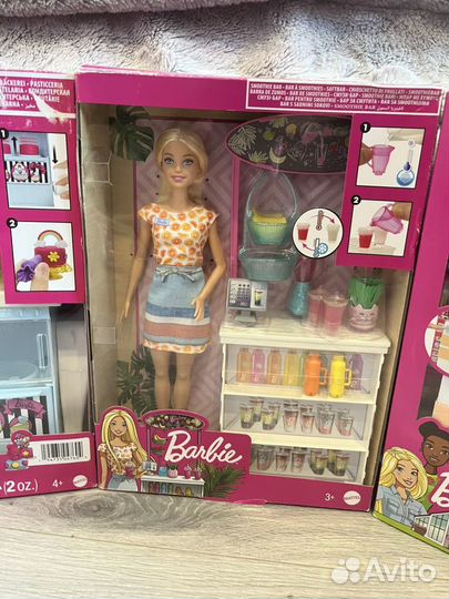 Barbie игровые наборы с куклой оригинал новые