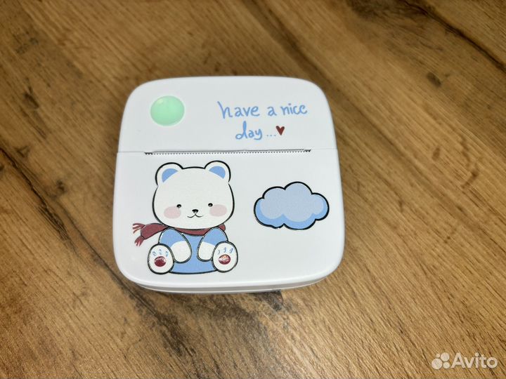 Мобильный фото мини принтер расширенный набор