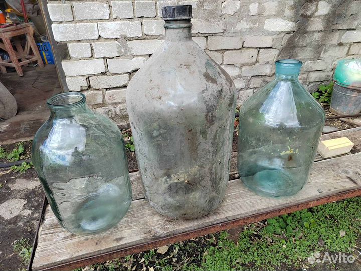 Банки бутыли стеклянные 10-20 л