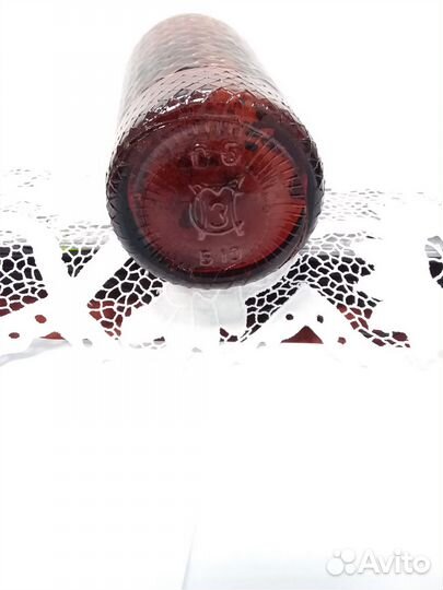 Бутыль стеклянная старинная