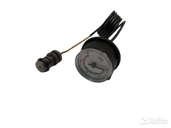 Манометр с трубкой Bosch 6000, Buderus 72