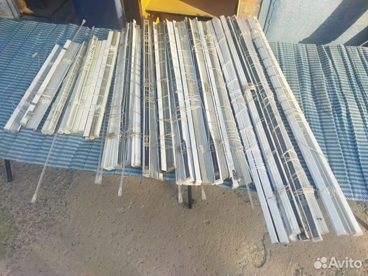 Жалюзи горизонтальные алюминиевые бу