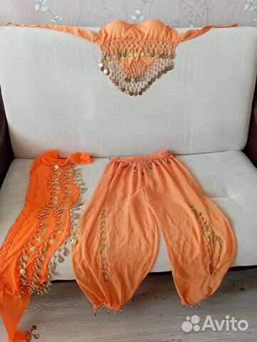 Костюм для восточных танцев подростковый