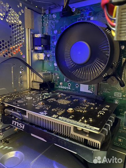 Игровой компьютер i3 10100 gtx 1650