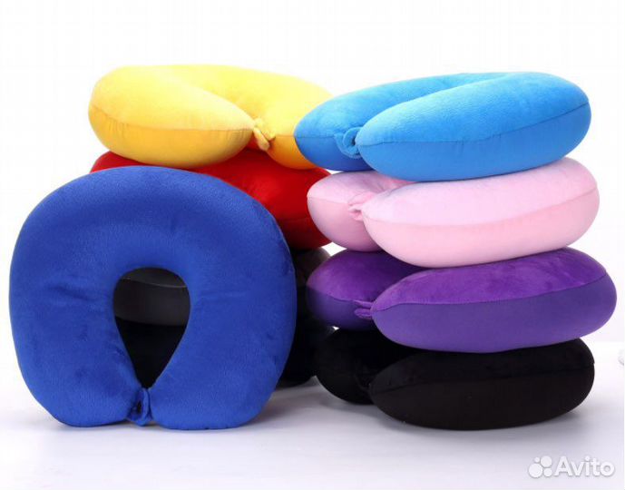 Подушка на шею в самолет новая