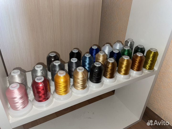 Нитки для швейно-вышивальных машин