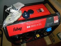 Генератор новый Fubag BS 6600 A ES