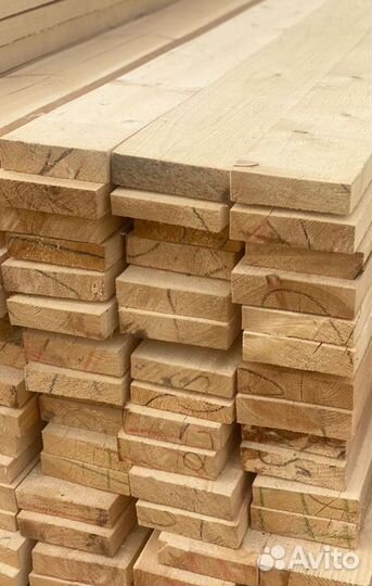 Доска обрезная 50x150x6000