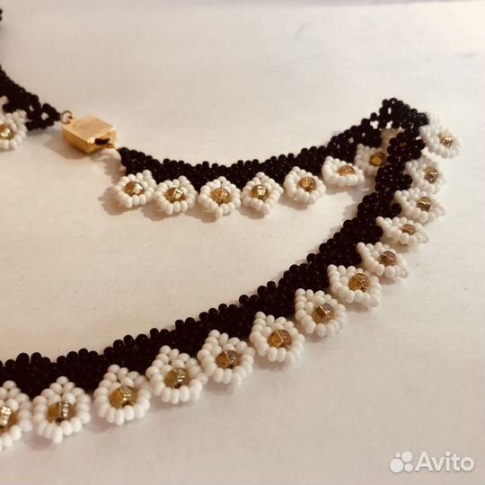 Колье чокер ручной работы