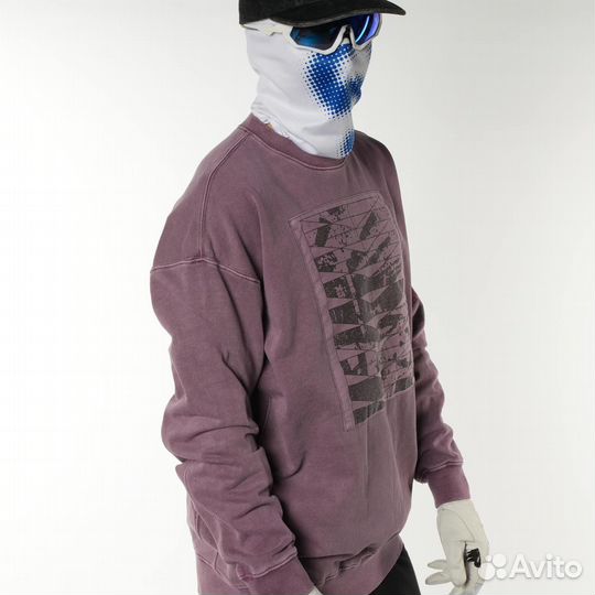 Свитшот cav empt бордовый