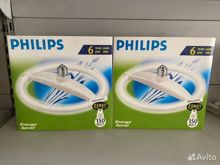 Лампа энергосберегающая кольцо Philips 25 Вт Е27