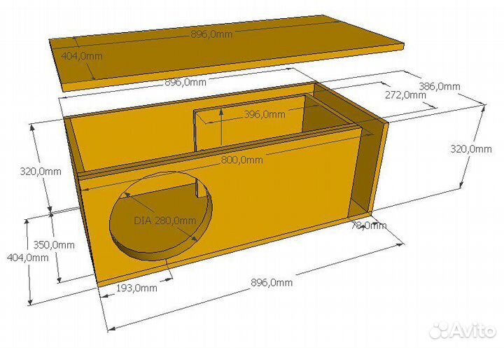 Расчёт сабвуферных коробов-мощная басуха