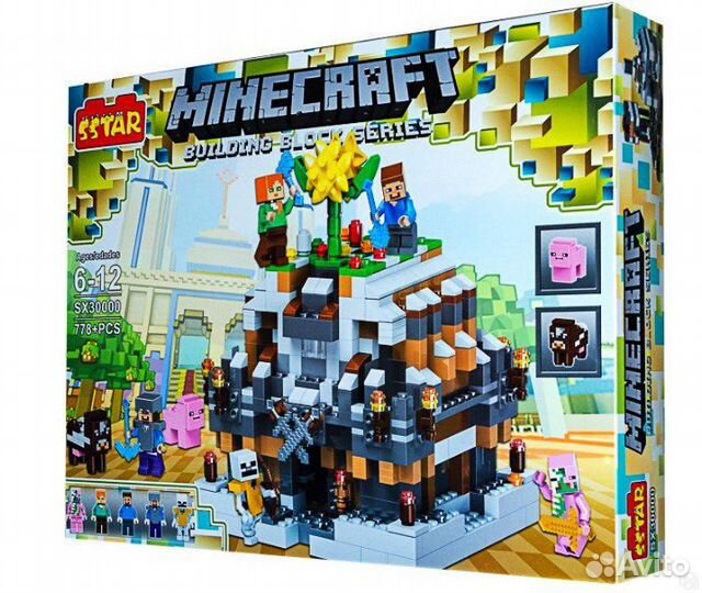 Конструктор 30000 Майнкрафт 778 дет. Горный Замок