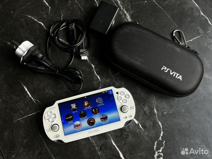 Ps vita Oled white прошита 64gb