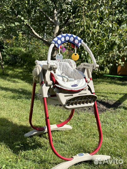 Детский стульчик для кормления Chicco Polly Magic