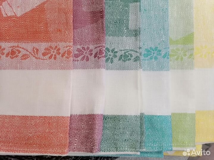 Кухонные полотенца лен