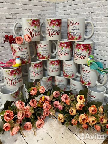 Фото печать на кружках, кружках, футболках