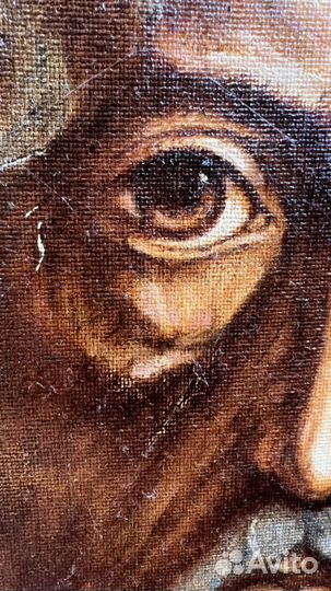 Картина маслом «старец»