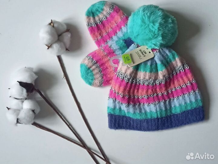 Новая шапка Next на девочку