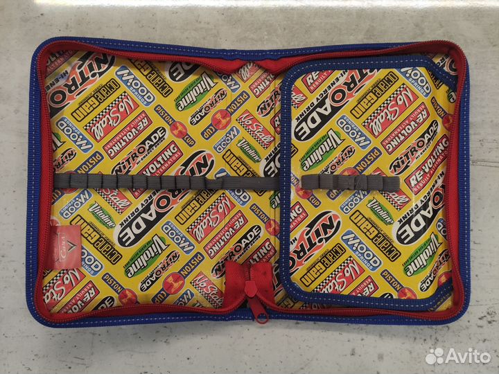 Пенал школьный для мальчика Тачки Cars Молния