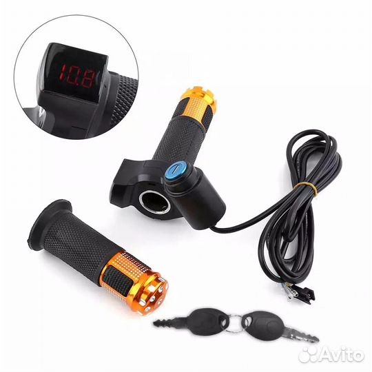 Ручка газа электровелосипеда, электросамоката