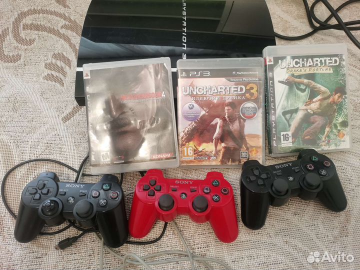 Sony PS3 +4 игры