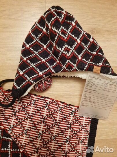 Комплект шапка+шарф original marines новый