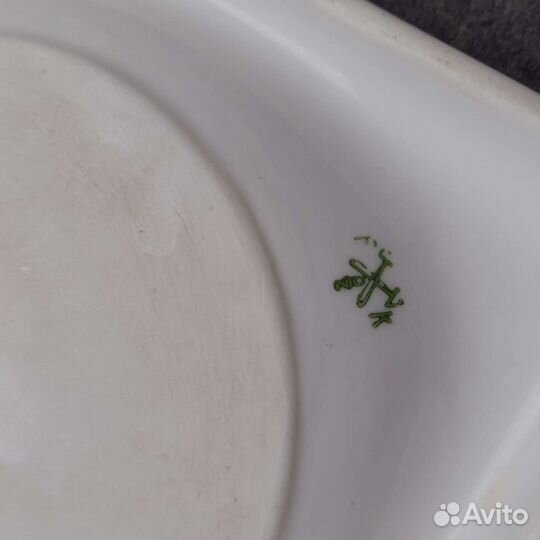 Антикварная пепельница олень