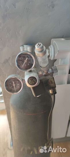 Баллон углекислотный со2 для аквариума