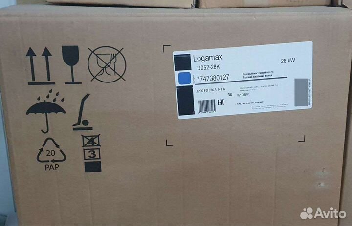 Газовый котел Buderus Logomax U052-24K