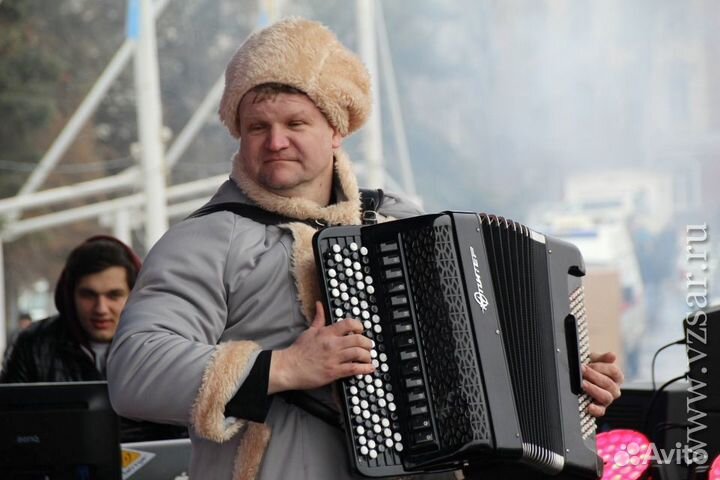 Баянист, гармонист на праздник