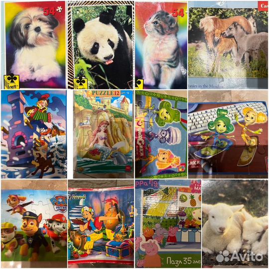 Развивающие игры пазлы настольные игры