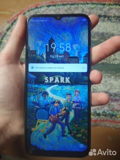 TECNO Spark 7, 4/64 ГБ